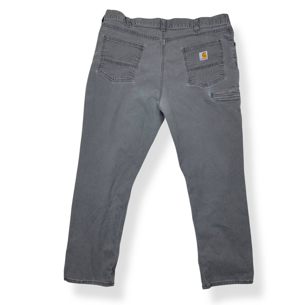 Carhartt Men's Rugged Relaxed Fit Canvas Work Pants 40x32 Gray Outdoors‎ - Picture 13 of 15